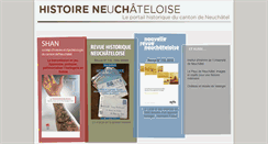 Desktop Screenshot of histoirene.ch