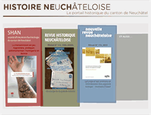 Tablet Screenshot of histoirene.ch